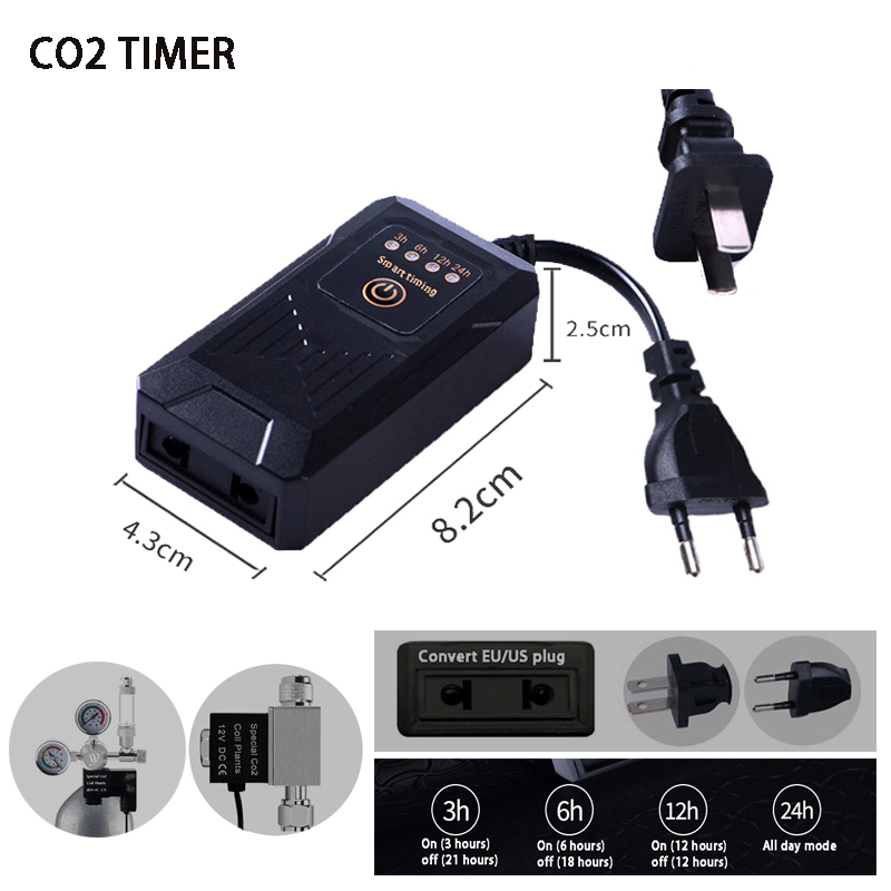 Planted Aquarium Co2 - Таймер для аквариума, электромагнитный клапан CO2,