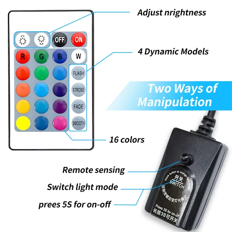 GAKO GL-33T Светодиодный свети – обзор и цена Aquarium Plant Light Spectrum