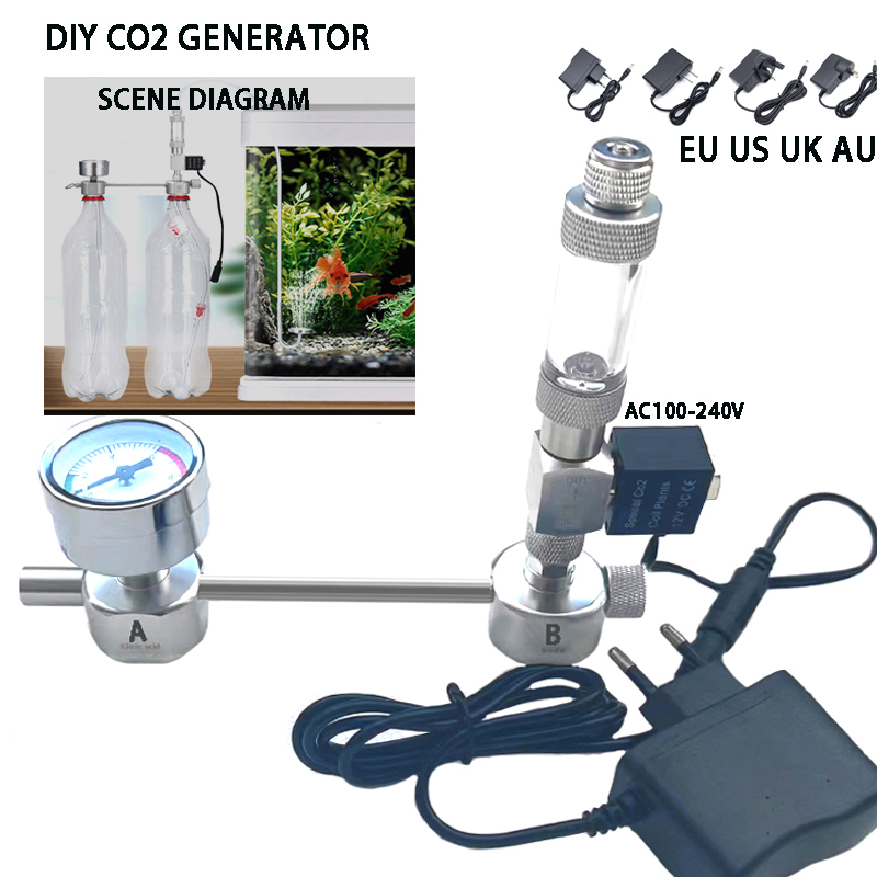 Система для самостоятельного и – обзор и цена Planted Aquarium Co2 Kit