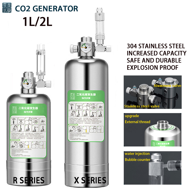 ZRDR Аквариумный генератор CO2 – обзор и цена Planted Aquarium Co2 Kit