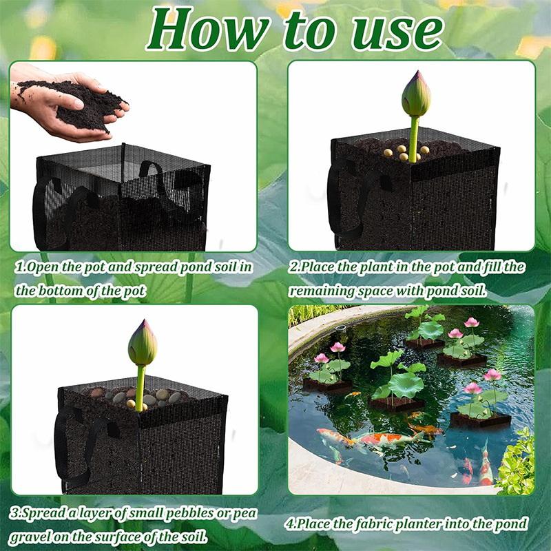 Набор из 4 черных сетчатых кор – обзор и цена Aquarium Plant