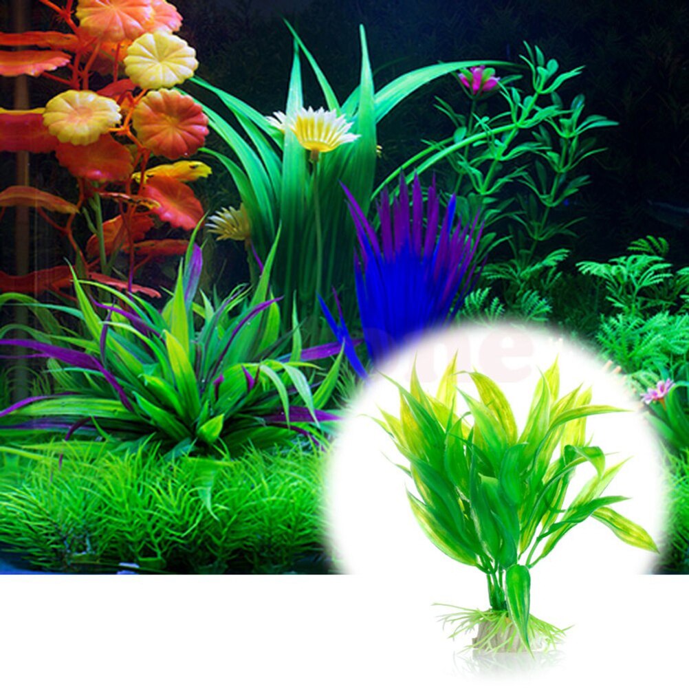 15 см искусственный декор для  – обзор и цена Aquarium Plant Live