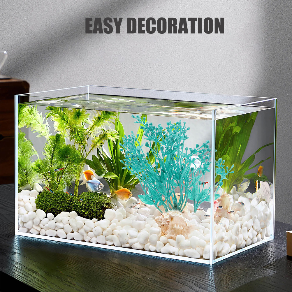 2 шт. реалистичных пластиковых – обзор и цена Aquarium Planted Setup
