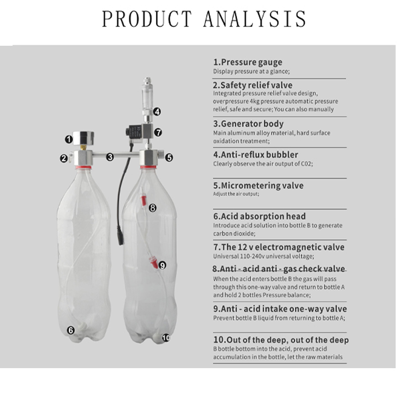 Комплект системы регулятора CO – обзор и цена Planted Aquarium Co2 Kit